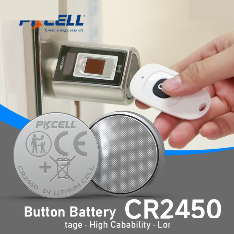 باتری سکه ای پیکی سل مدل CR2450 ولتاژ 3V مجموعه 6 عددی باتری سکه ای پیکی سل مدل CR2450 ولتاژ 3V مجموعه 6 عددی