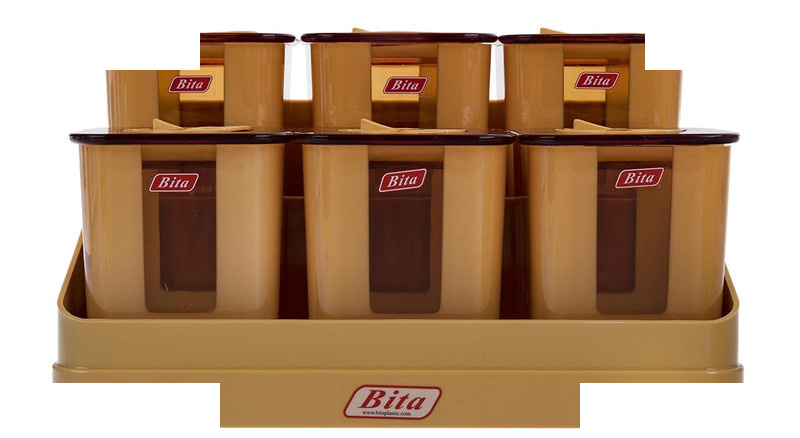 جای ادویه 7 پارچه بیتا کد 198 جای ادویه 7 پارچه بیتا کد 198