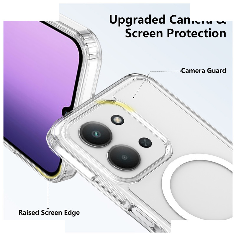 کاور اپیکوی مدل AntiShock-MagSafe مناسب برای گوشی موبایل شیائومی Redmi 15C