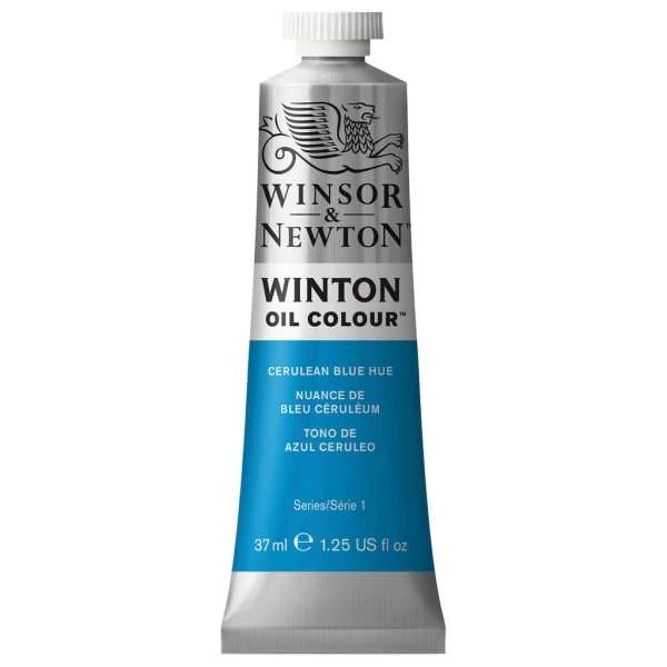 رنگ روغن وینزور اند نیوتون مدل وینتون کد Cerulean Blue HUE 10 حجم 37 میلی لیتر رنگ روغن وینزور اند نیوتون مدل وینتون کد Cerulean Blue HUE 10 حجم 37 میلی لیتر