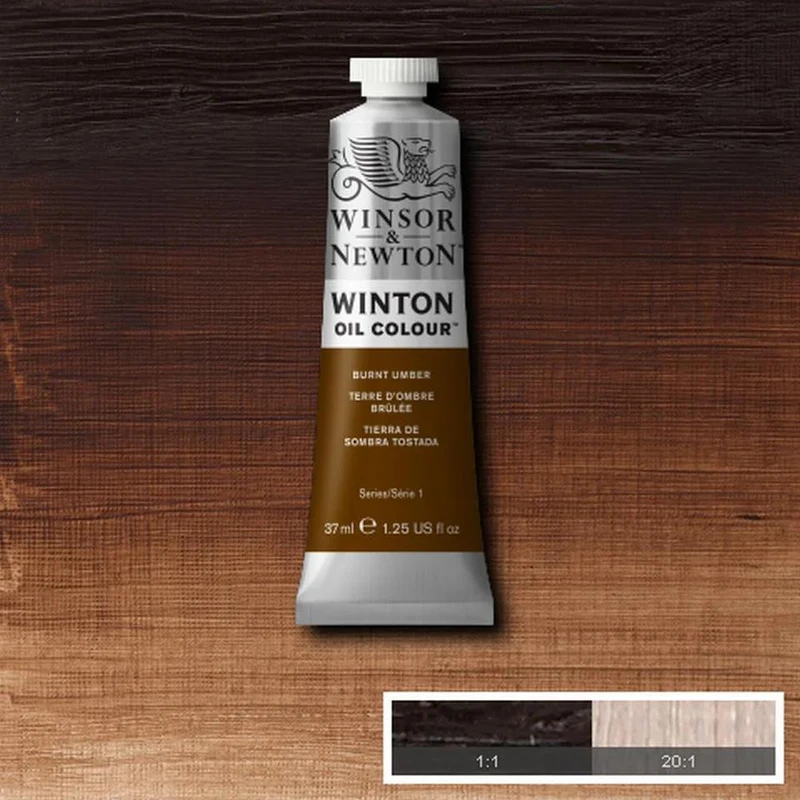 رنگ روغن وینزور اند نیوتون مدل وینتون کد BURNT UMBER 3 حجم 37 میلی لیتر رنگ روغن وینزور اند نیوتون مدل وینتون کد BURNT UMBER 3 حجم 37 میلی لیتر