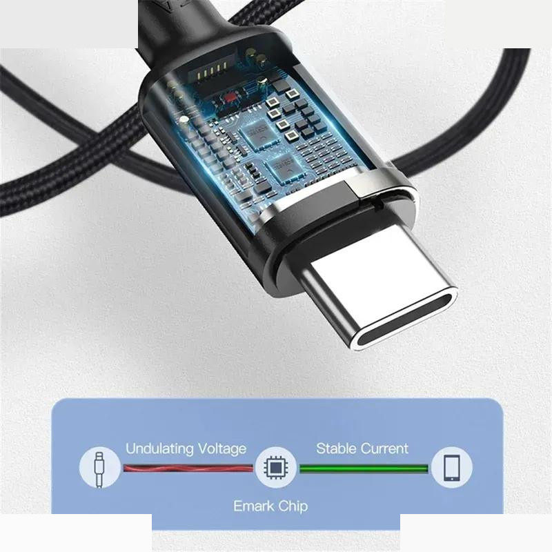 کابل تبدیل USB-C کولا مدل KL-X31 طول 1 متر کابل تبدیل USB-C کولا مدل KL-X31 طول 1 متر