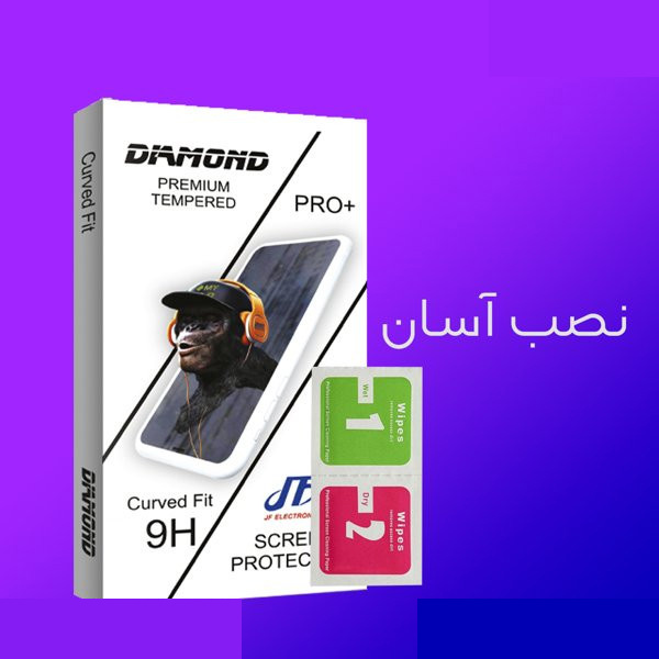 محافظ صفحه نمایش شیشه ای جی اف مدل Diamond مناسب برای گوشی موبایل ال جی K62 محافظ صفحه نمایش شیشه ای جی اف مدل Diamond مناسب برای گوشی موبایل ال جی K62