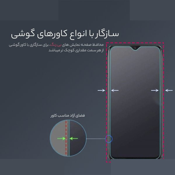 محافظ صفحه نمایش گلس کو مدل CGo1 مناسب برای گوشی موبایل ال جی K41s محافظ صفحه نمایش گلس کو مدل CGo1 مناسب برای گوشی موبایل ال جی K41s