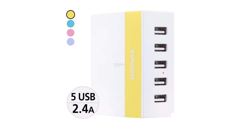 شارژر دیواری 5 پورت ریمکس مدل RU-U1 شارژر دیواری 5 پورت ریمکس مدل RU-U1