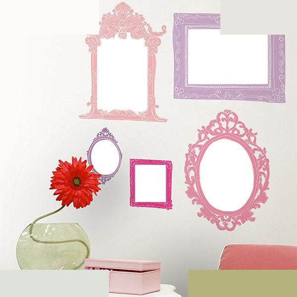 استیکر رومیت مدل Pink And Purple Frames استیکر رومیت مدل Pink And Purple Frames