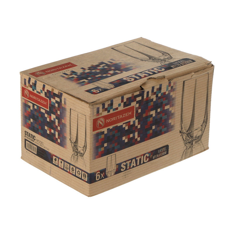 لیوان نوری تازه مدل استاتيک کد NT17601200W بسته 6 عددی لیوان نوری تازه مدل استاتيک کد NT17601200W بسته 6 عددی