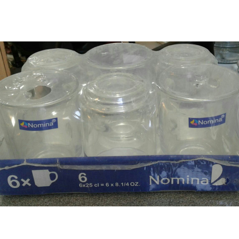 لیوان نومینا مدل محک بسته 6 عددی لیوان نومینا مدل محک بسته 6 عددی