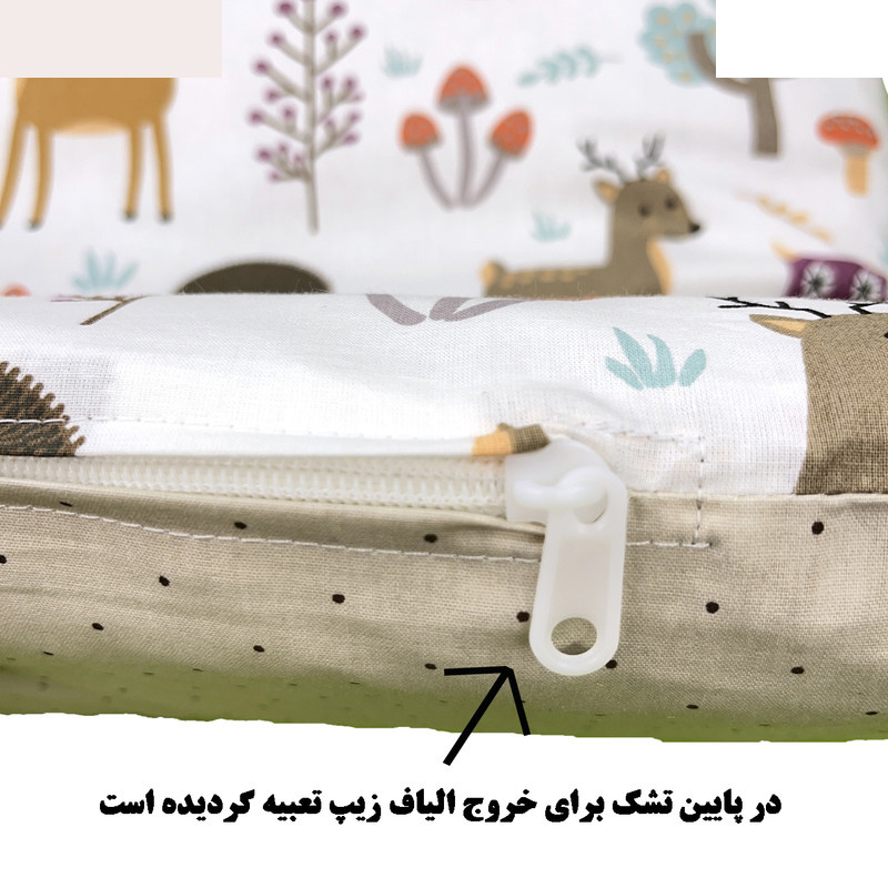 سرویس خواب 3 تکه نوزاد طرح حیوانات جنگل سرویس خواب 3 تکه نوزاد طرح حیوانات جنگل
