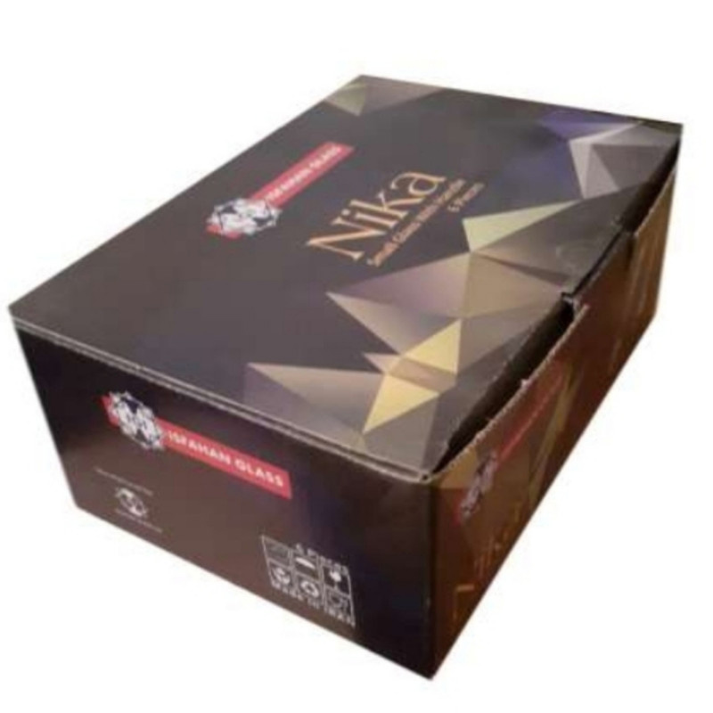 استکان شیشه و بلور اصفهان مدل نیکا کد 441 بسته 6 عددی استکان شیشه و بلور اصفهان مدل نیکا کد 441 بسته 6 عددی