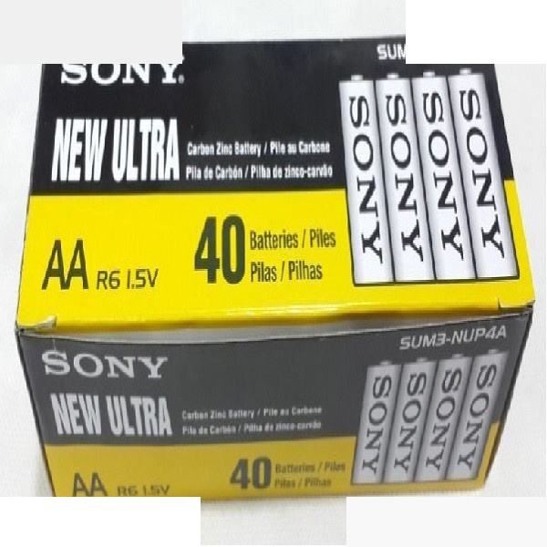 باتری قلمی سونی مدل R6 NEW ULTRA بسته 400 عددی