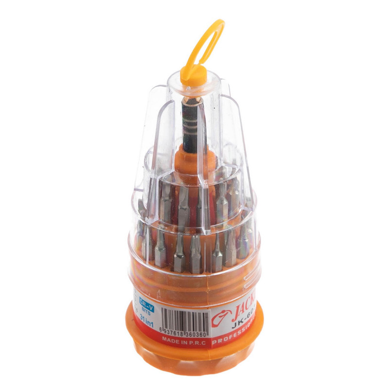 سری پیچ گوشتی جکلی مدل JK-6036C مجموعه 31 عددی