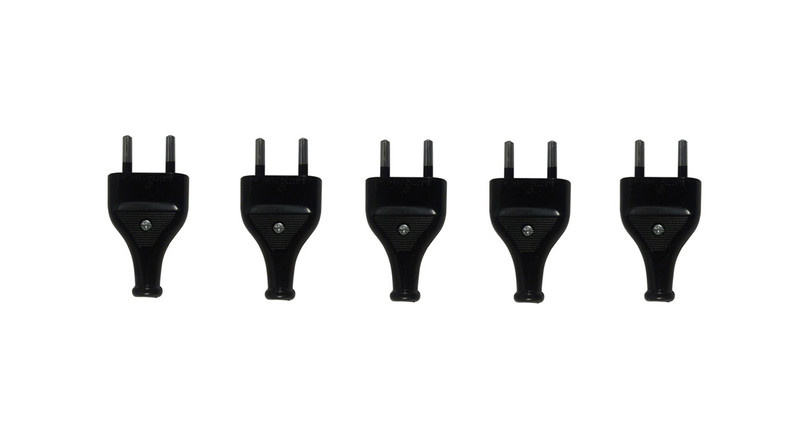 دوشاخه برق الکترو فراز کد Black بسته 5 عددی