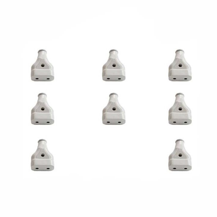 دوشاخه برق مدل A-305 بسته 8 عددی دوشاخه برق مدل A-305 بسته 8 عددی