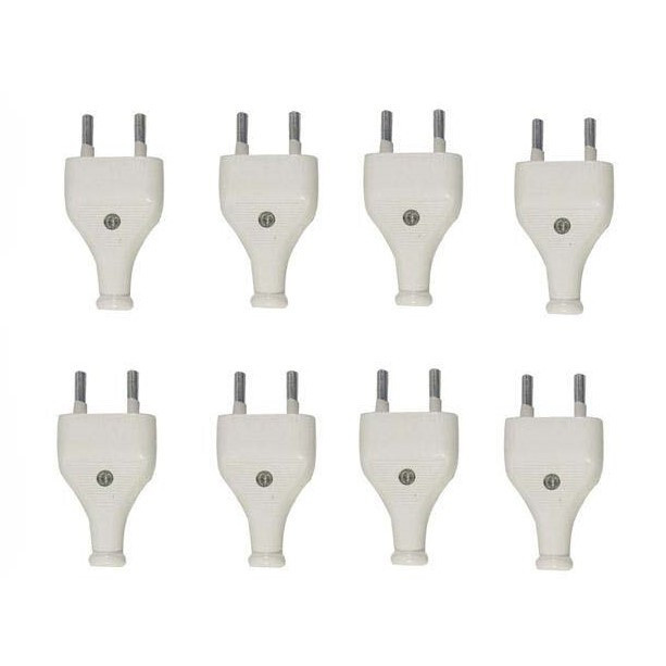 دوشاخه برق مدل A-304 بسته 8 عددی دوشاخه برق مدل A-304 بسته 8 عددی