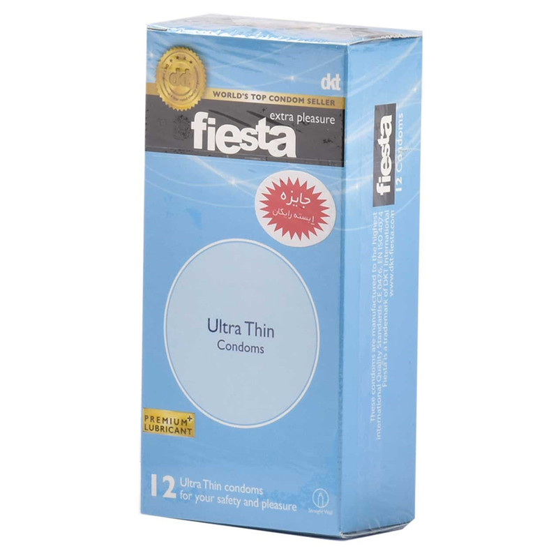 کاندوم نازک فیستا مدل Ultra Thin بسته 12 عددی کاندوم نازک فیستا مدل Ultra Thin بسته 12 عددی