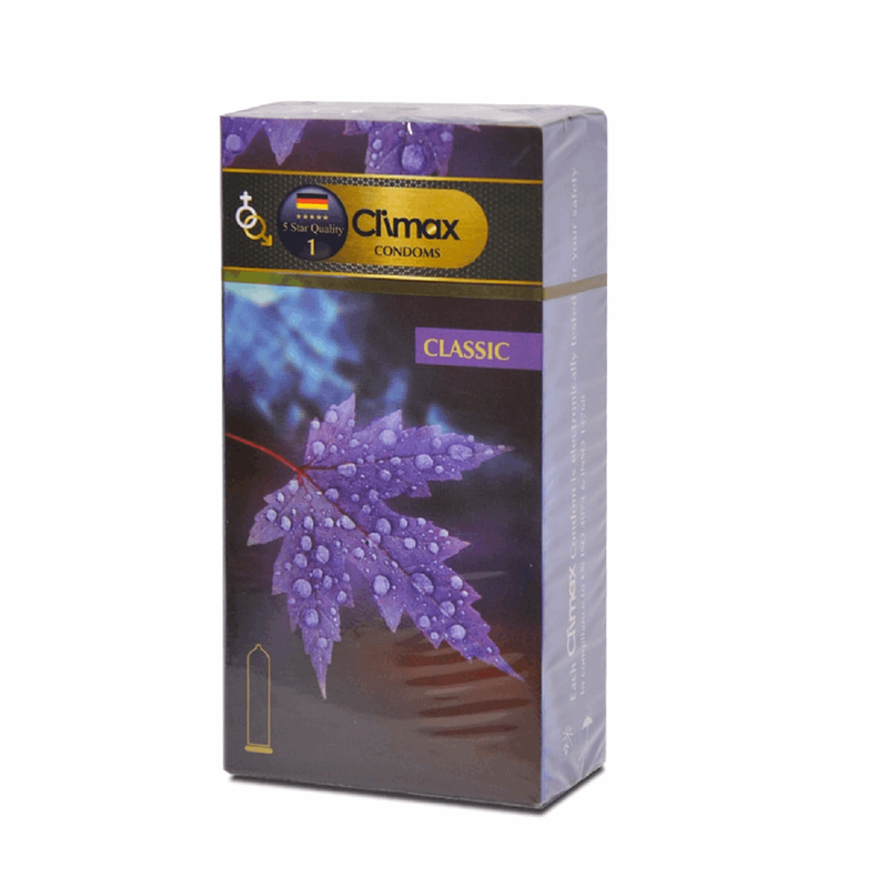 کاندوم ساده کلایمکس مدل Classic بسته 12 عددی کاندوم ساده کلایمکس مدل Classic بسته 12 عددی