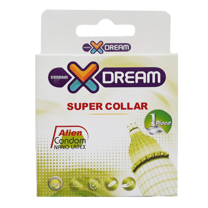 کاندوم ایکس دریم مدل Super Collar کاندوم ایکس دریم مدل Super Collar
