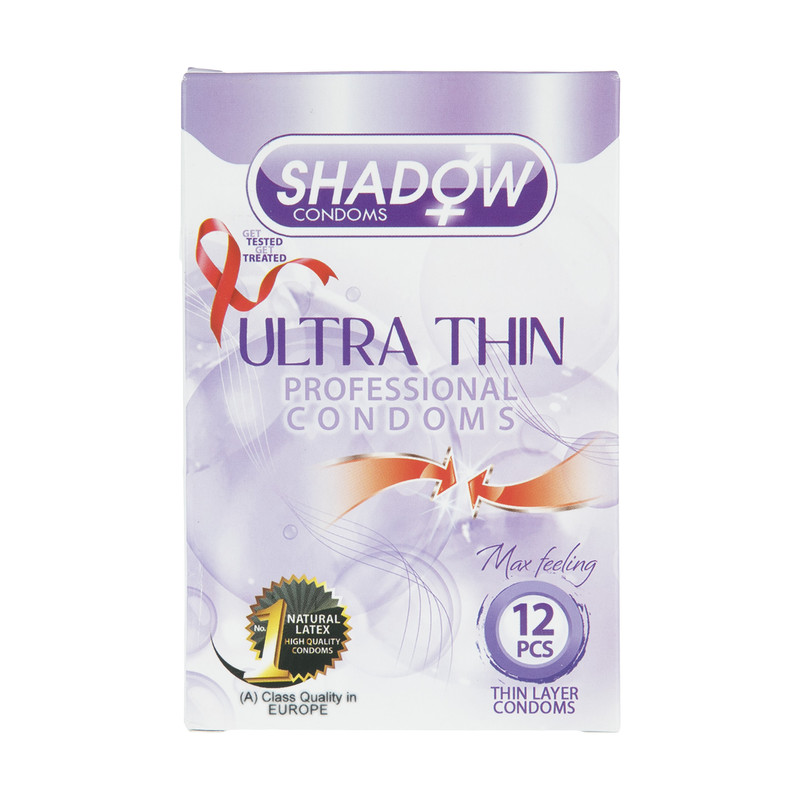 کاندوم شادو مدل Ultra Thin بسته 12 عددی کاندوم شادو مدل Ultra Thin بسته 12 عددی