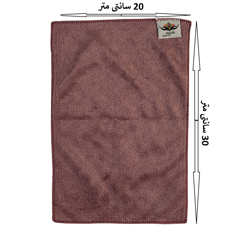 دستمال آشپزخانه شایسته مدل حوله ای 5T بسته 5 عددی دستمال آشپزخانه شایسته مدل حوله ای 5T بسته 5 عددی