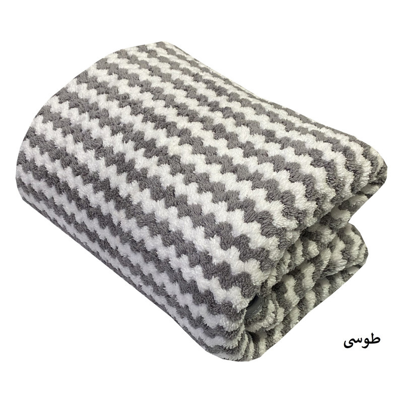 حوله استخری شایسته مدل موج سایز 70X140 سانتی متر حوله استخری شایسته مدل موج سایز 70X140 سانتی متر