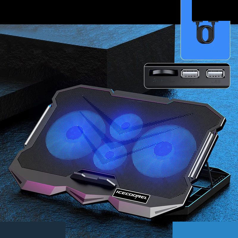 پایه خنک کننده تنظیم پذیر لپ تاپ آیس کورل مدل K22 پایه خنک کننده تنظیم پذیر لپ تاپ آیس کورل مدل K22