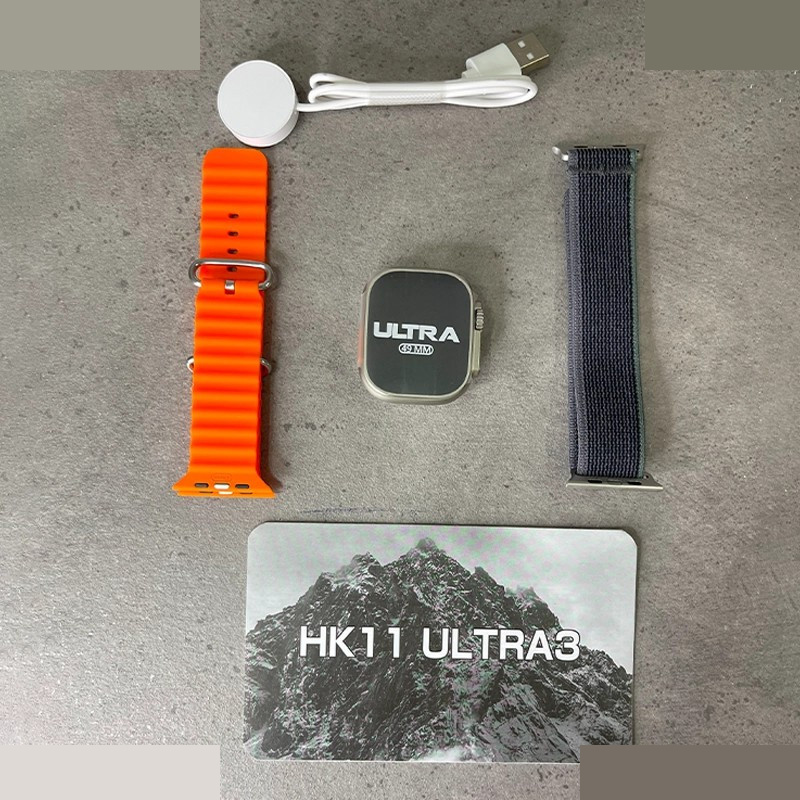 ساعت هوشمند 2.02 اینچی ویرفیت مدل HK 11 ULTRA3 با بند سیلیکونی ساعت هوشمند 2.02 اینچی ویرفیت مدل HK 11 ULTRA3 با بند سیلیکونی