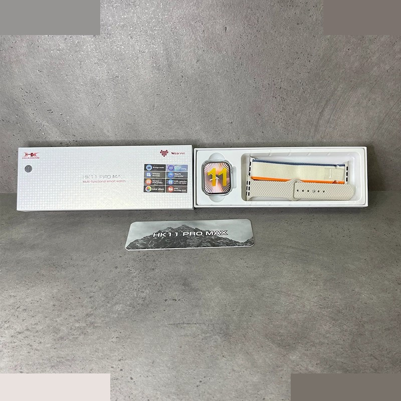ساعت هوشمند 2.02 اینچی ویرفیت مدل HK 11 PRO MAX با بند سیلیکونی ساعت هوشمند 2.02 اینچی ویرفیت مدل HK 11 PRO MAX با بند سیلیکونی