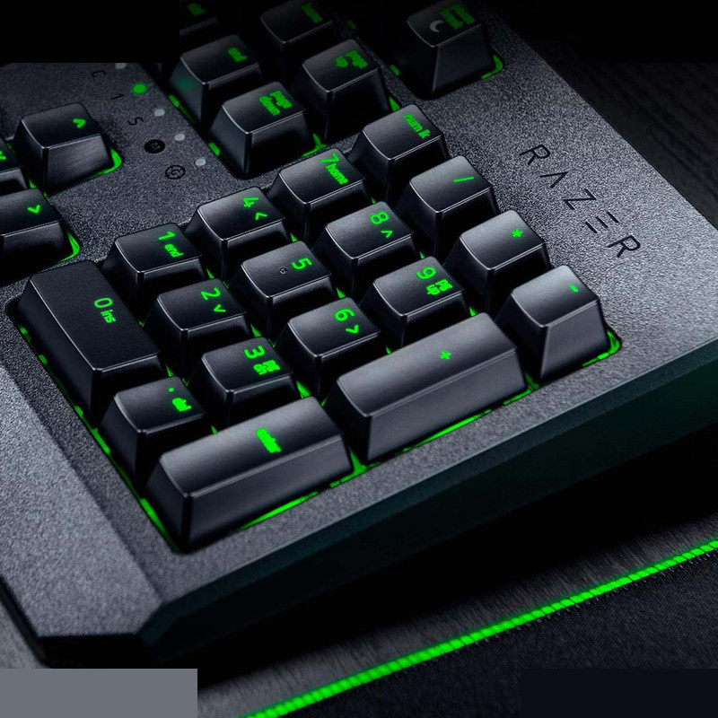 کیبورد گیمینگ ریزر مدل BlackWidow Essential Green Switch کیبورد گیمینگ ریزر مدل BlackWidow Essential Green Switch