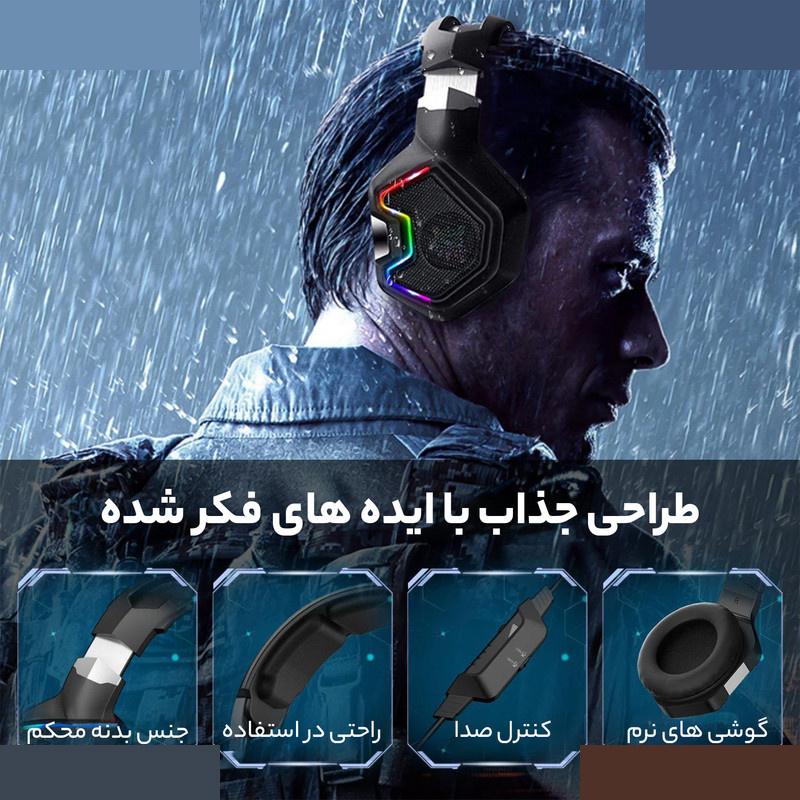هندزفری مخصوص بازی اونیکوما مدل k10 Pro هندزفری مخصوص بازی اونیکوما مدل k10 Pro
