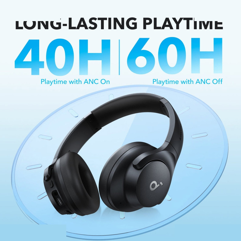 هدست بلوتوثی انکر مدل Soundcore Q20i ANC هدست بلوتوثی انکر مدل Soundcore Q20i ANC