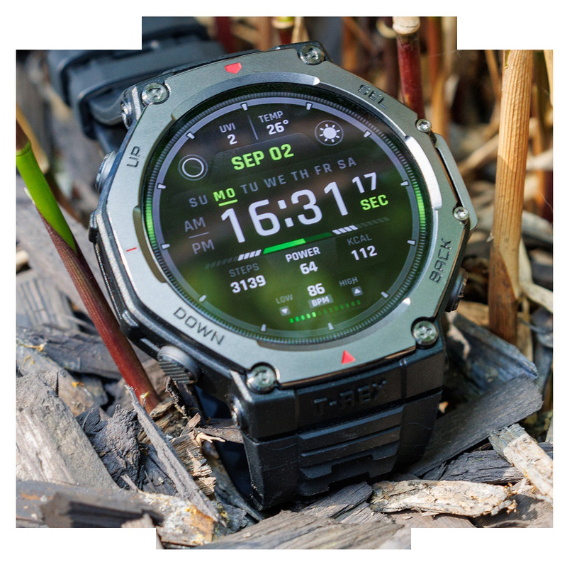 ساعت هوشمند امیزفیت مدل KDY TREX LOPENAL WATCH 3 ساعت هوشمند امیزفیت مدل KDY TREX LOPENAL WATCH 3