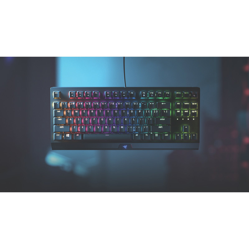 کیبورد ریزر مدل BLACKWIDOW V3 TENKEYLESS (YELLOW SWITCH) کیبورد ریزر مدل BLACKWIDOW V3 TENKEYLESS (YELLOW SWITCH)