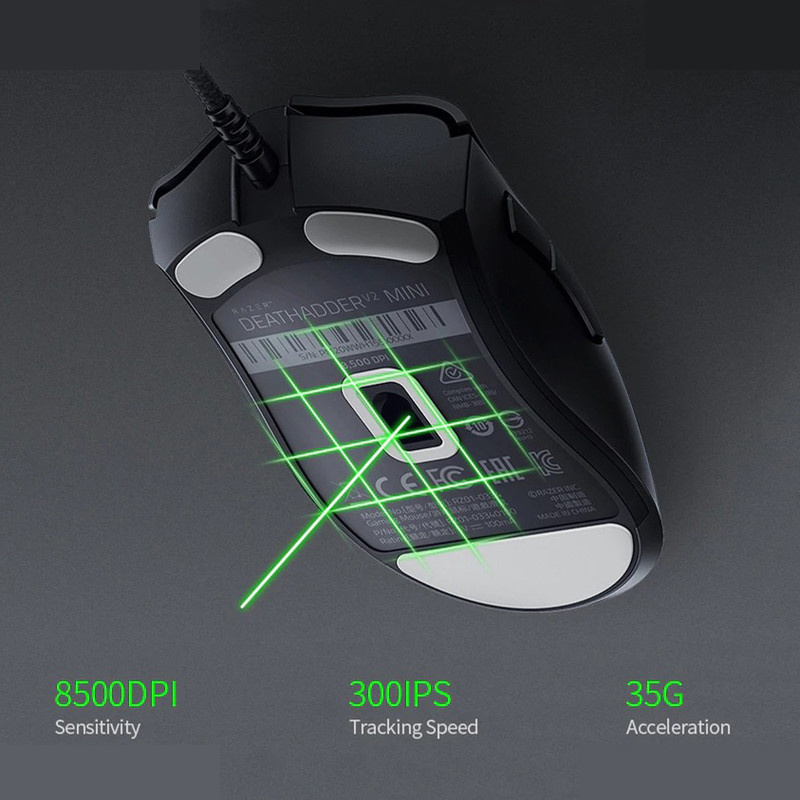 ماوس مخصوص بازی ریزر مدل DeathAdder V2 Mini ماوس مخصوص بازی ریزر مدل DeathAdder V2 Mini