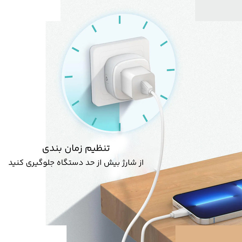 مبدل برق 3به2 هوشمند الدینیو مدل SCW1050 مبدل برق 3به2 هوشمند الدینیو مدل SCW1050