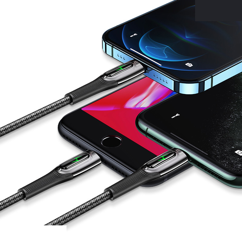 کابل تبدیل USB-C به لایتنینگ یوسمز مدل U63 PD 20W طول 1.2 متر کابل تبدیل USB-C به لایتنینگ یوسمز مدل U63 PD 20W طول 1.2 متر