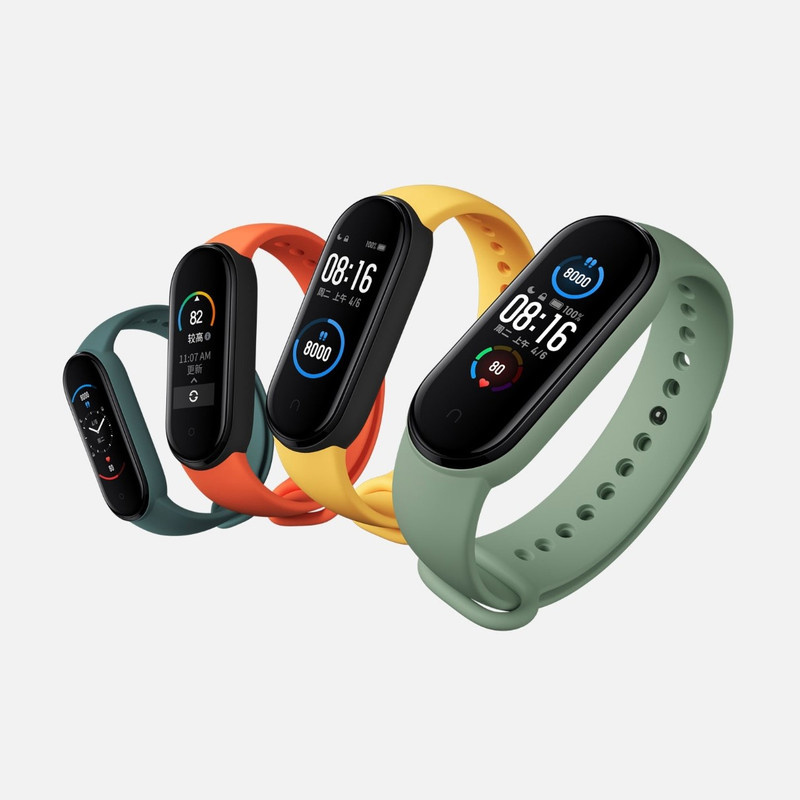 مچ بند هوشمند شیائومی مدل Mi Band 5 Global Version مچ بند هوشمند شیائومی مدل Mi Band 5 Global Version