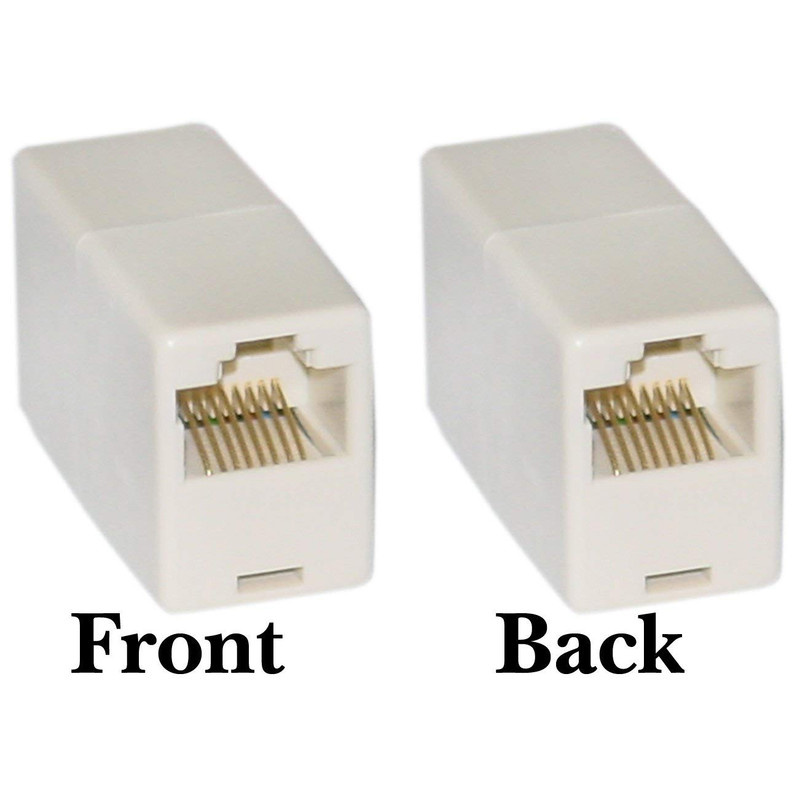 مبدل افزایش طول RJ45 مدل کوپلر بسته 100عددی مبدل افزایش طول RJ45 مدل کوپلر بسته 100عددی