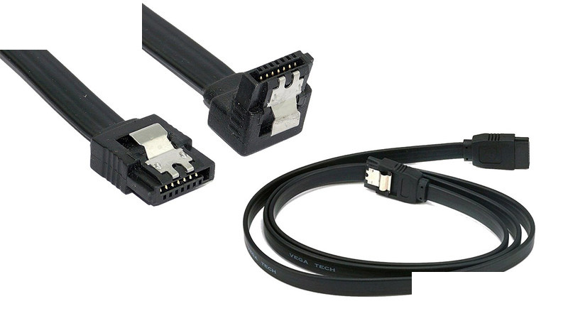 کابل دیتا SATA 3 قفل دار 45 سانتی متر کابل دیتا SATA 3 قفل دار 45 سانتی متر