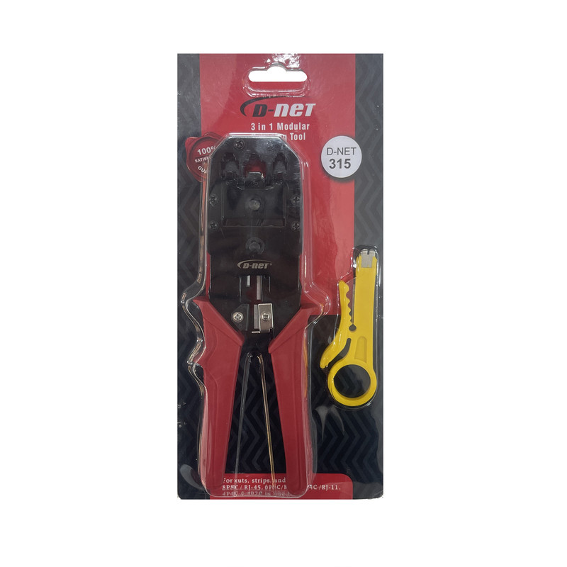 آچار سوکت زن شبکه دی نت مدل DN-315 آچار سوکت زن شبکه دی نت مدل DN-315