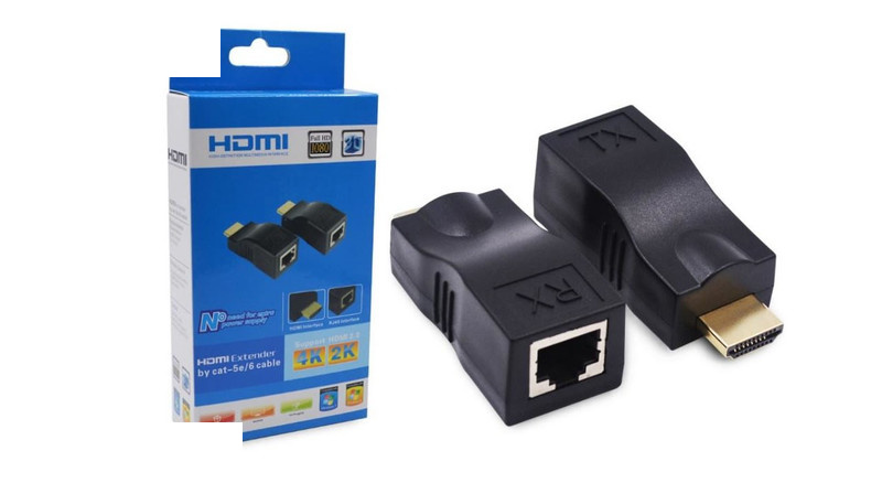 مبدل افزایش طول تحت شبکه HDMI مبدل افزایش طول تحت شبکه HDMI