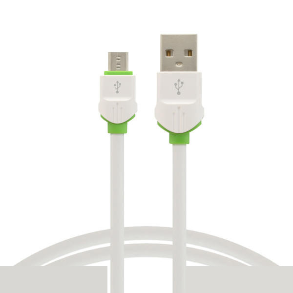 کابل تبدیل USB به microUSB الدینیو مدل LS-33 طول 2 متر کابل تبدیل USB به microUSB الدینیو مدل LS-33 طول 2 متر