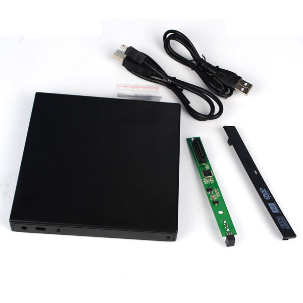 قاب تبدیل درایو DVD اینترنال به اکسترنال مدل 9.5 قاب تبدیل درایو DVD اینترنال به اکسترنال مدل 9.5