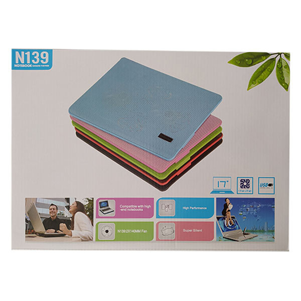 پایه خنک کننده لپ تاپ مدل N139 پایه خنک کننده لپ تاپ مدل N139