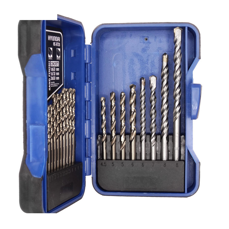 مته هیوندای مدل ART-HMD-SET-20 مجموعه 20 عددی مته هیوندای مدل ART-HMD-SET-20 مجموعه 20 عددی