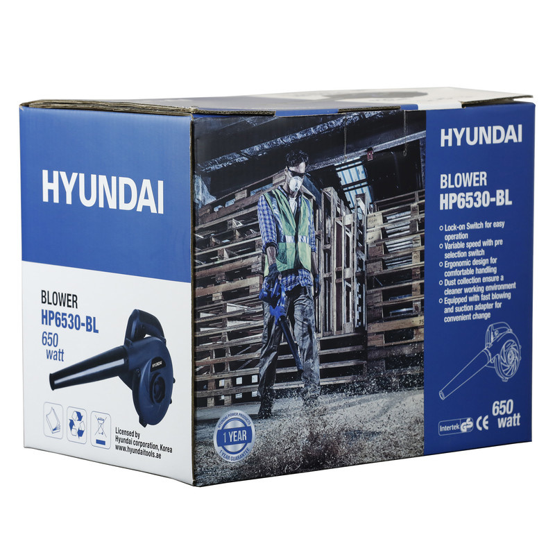 دستگاه دمنده و مکنده هیوندای مدل HP6530-BL دستگاه دمنده و مکنده هیوندای مدل HP6530-BL