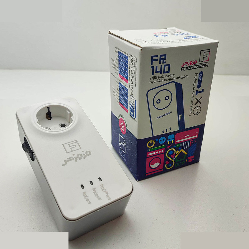 محافظ ولتاژ فروزش مدل FR140 مناسب ماشین ظرفشویی و لباسشویی محافظ ولتاژ فروزش مدل FR140 مناسب ماشین ظرفشویی و لباسشویی