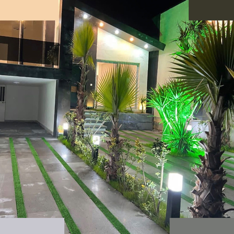 چراغ باغی مدل روبیکا