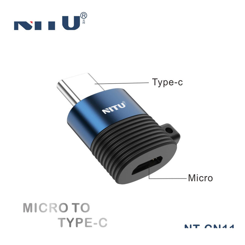 مبدل microUSB به USB-C نیتو مدل NT-CN11 مبدل microUSB به USB-C نیتو مدل NT-CN11