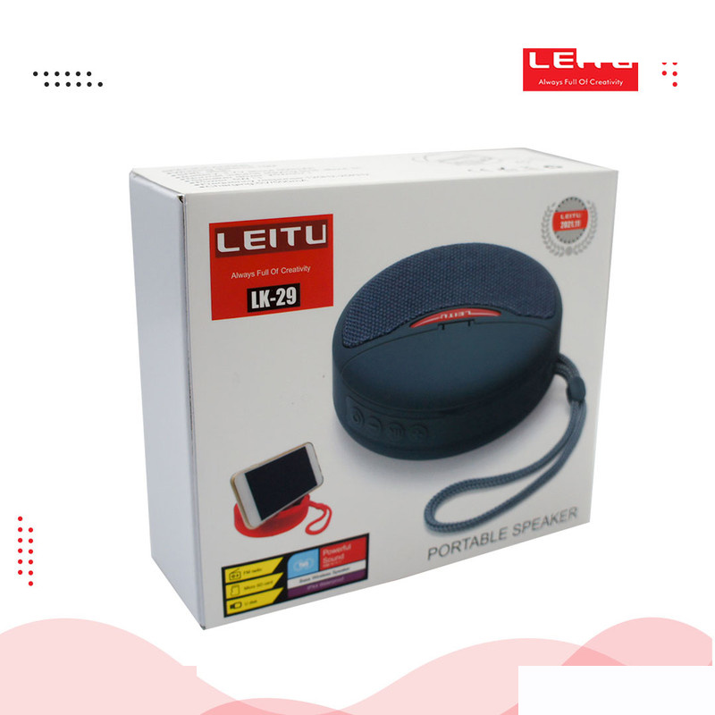 اسپیکر بلوتوثی قابل حمل لیتو مدل LK-29 اسپیکر بلوتوثی قابل حمل لیتو مدل LK-29